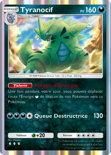 Pokémon Pocket - Sagesse entre Ciel et Mer - Tyranocif