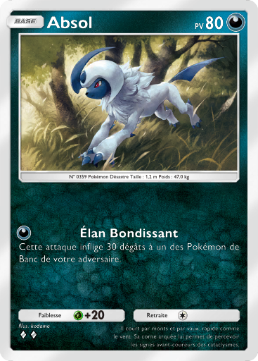 Pokémon Pocket - Sagesse entre Ciel et Mer - Absol