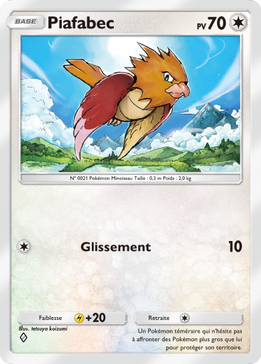 Pokémon Pocket - Sagesse entre Ciel et Mer - Piafabec