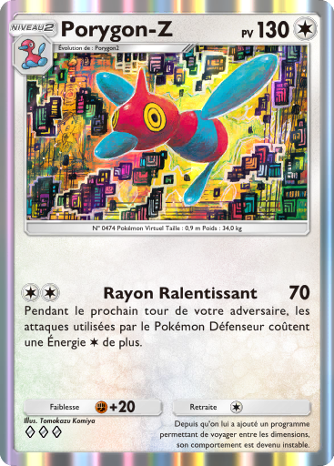 Pokémon Pocket - Sagesse entre Ciel et Mer - Porygon-Z