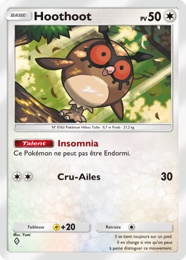 Pokémon Pocket - Sagesse entre Ciel et Mer - Hoothoot