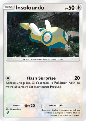 Pokémon Pocket - Sagesse entre Ciel et Mer - Insolourdo