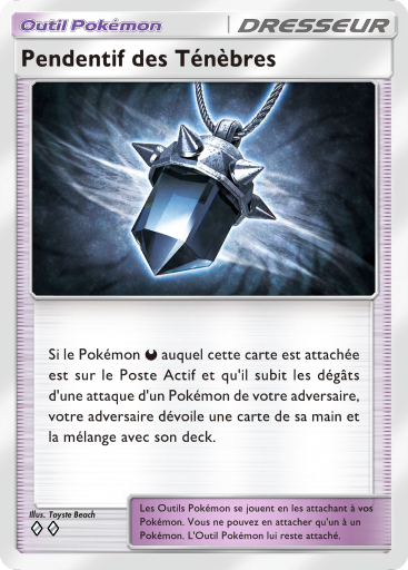 Pokémon Pocket - Sagesse entre Ciel et Mer - Pendentif des Ténèbres
