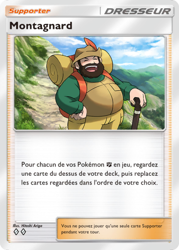 Pokémon Pocket - Sagesse entre Ciel et Mer - Montagnard