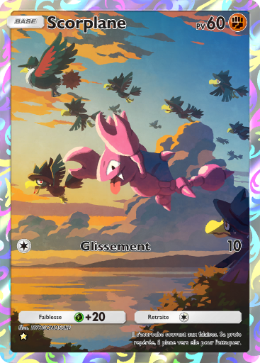 Pokémon Pocket - Sagesse entre Ciel et Mer - Scorplane