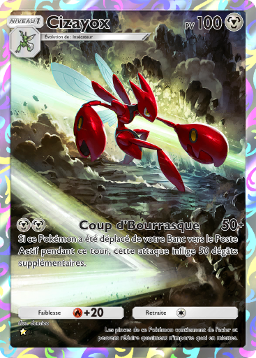Pokémon Pocket - Sagesse entre Ciel et Mer - Cizayox
