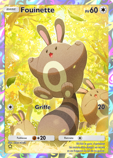 Pokémon Pocket - Sagesse entre Ciel et Mer - Fouinette