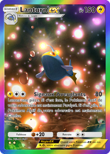 Pokémon Pocket - Sagesse entre Ciel et Mer - Lanturn-ex