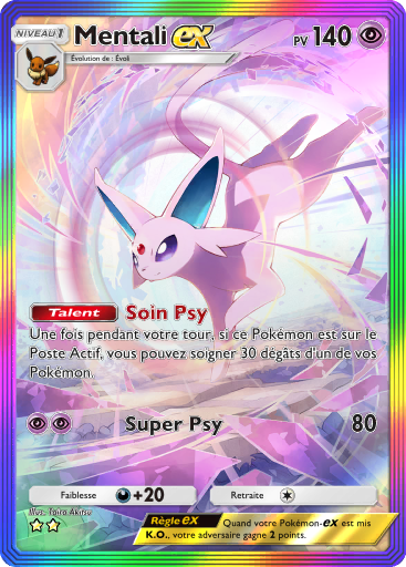 Pokémon Pocket - Sagesse entre Ciel et Mer - Mentali-ex
