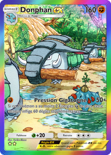 Pokémon Pocket - Sagesse entre Ciel et Mer - Donphan-ex