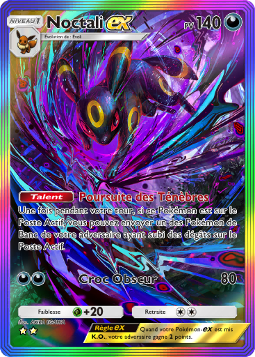 Pokémon Pocket - Sagesse entre Ciel et Mer - Noctali-ex