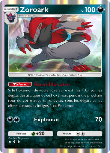 Pokémon Pocket - Source Secrète - Zoroark