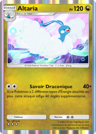 Pokémon Pocket - Source Secrète - Altaria