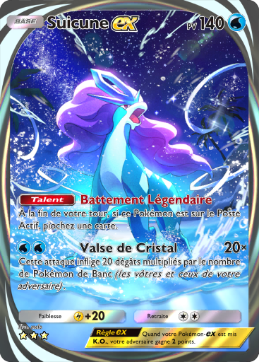 Pokémon Pocket - Source Secrète - Suicune-ex