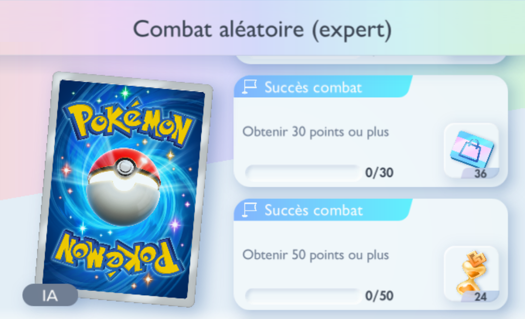 Combat Solo Aléatoire sur Pokémon Pocket