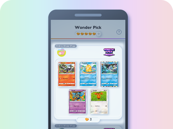 Pokémon Pocket Pioche Miracle