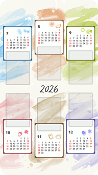 Arrière-Plan - Calendrier
