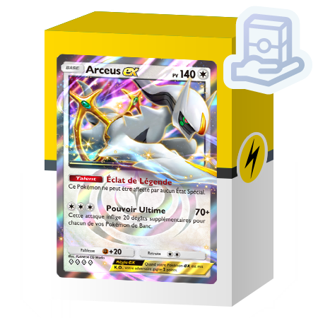 Deck Arceus-ex & Raichu (Lumière Triomphale)