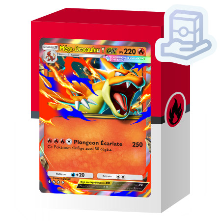 Deck Méga-Dracaufeu Y-ex (Embrasement Écarlate)