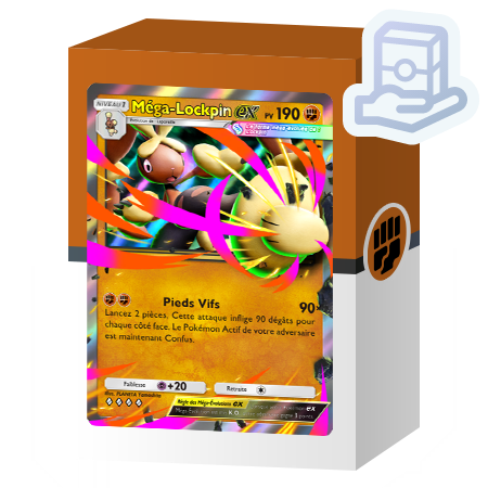 Deck Méga-Lockpin-ex (Embrasement Écarlate)