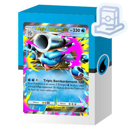 Deck Méga-Tortank-ex (Embrasement Écarlate)
