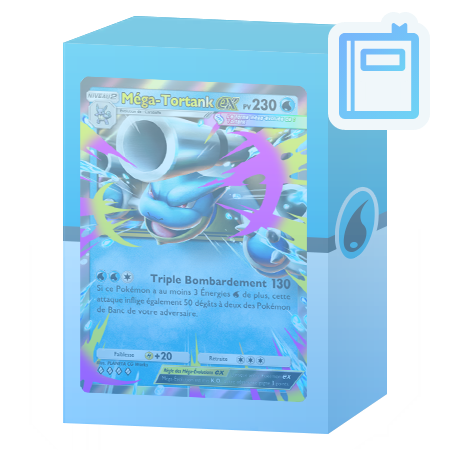 Deck Méga-Tortank-ex (Embrasement Écarlate)
