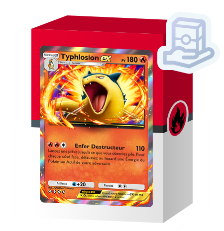 Deck Typhlosion-ex (Domination Céleste)
