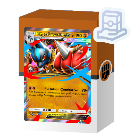 Pokémon Pocket - Deck d'élite Méga-Lucario-ex
