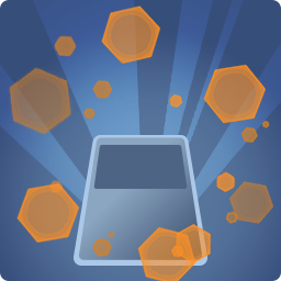 Petits hexagones marron
