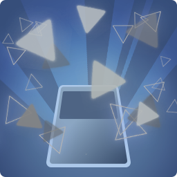 Petits triangles gris