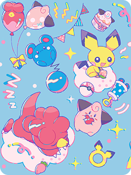 Pichu, Mélo, Magby et Azurill
