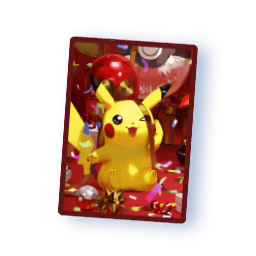Protège-Carte - Nouvel An avec Pikachu