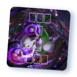 Tapis de Jeu - Mewtwo chromatique