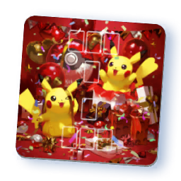 Tapis de Jeu - Nouvel An avec Pikachu