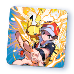 Tapis de Jeu - Red & Pikachu
