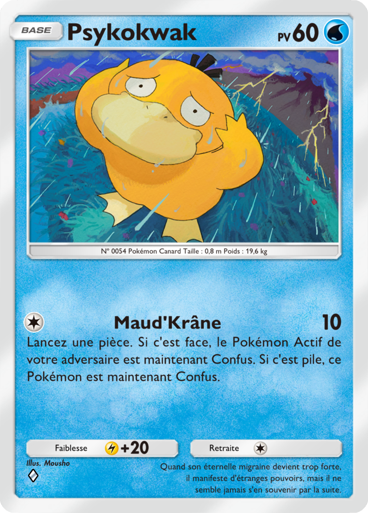 pokemon pocket domination céleste carte psykokwak