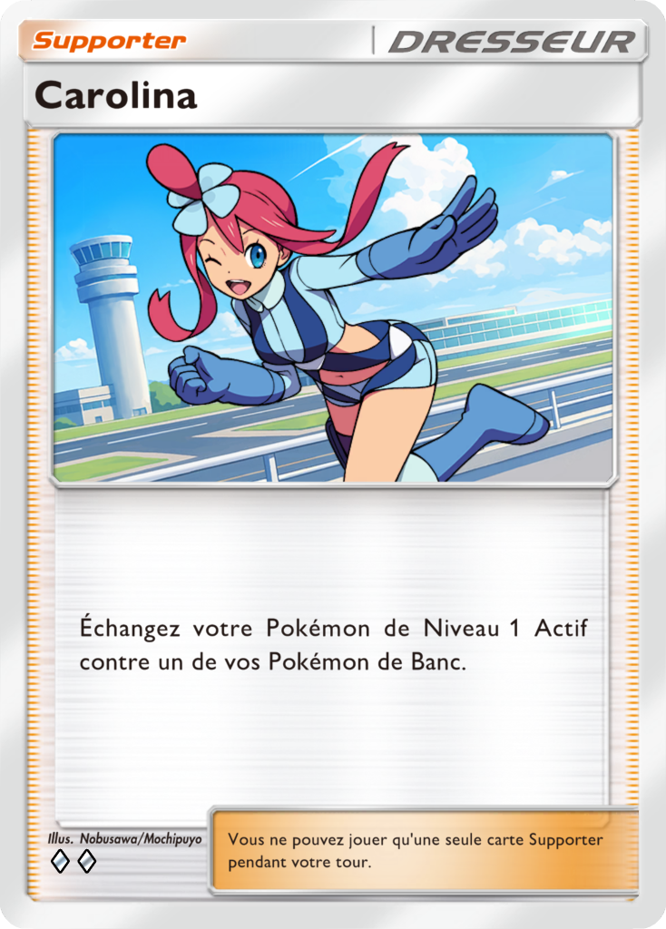 pokemon pocket domination céleste carte carolina