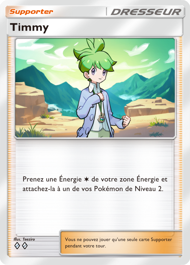 pokemon pocket domination céleste carte timmy