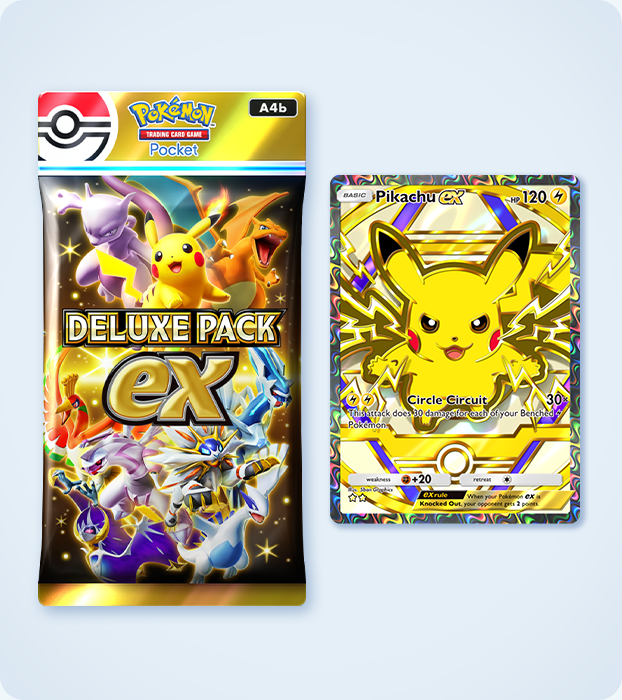 pokemon pocket retour booster deluxe ex