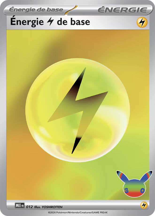 Carte promo Pokémon Énergie