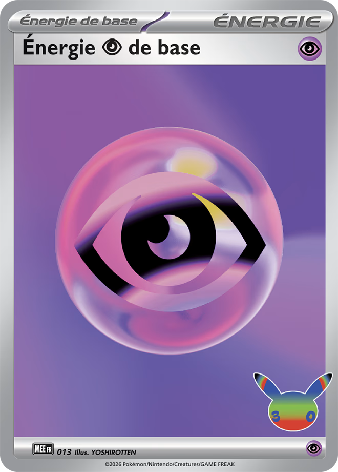 Carte promo Pokémon Énergie