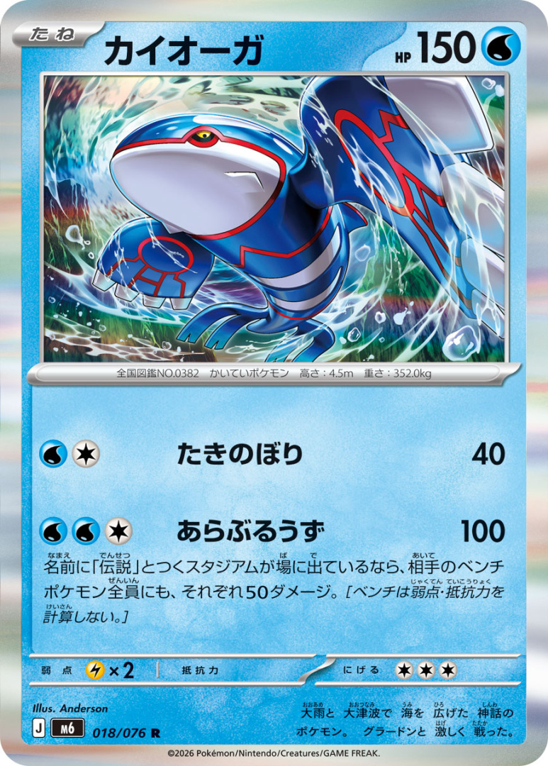 M6 - Kyogre
