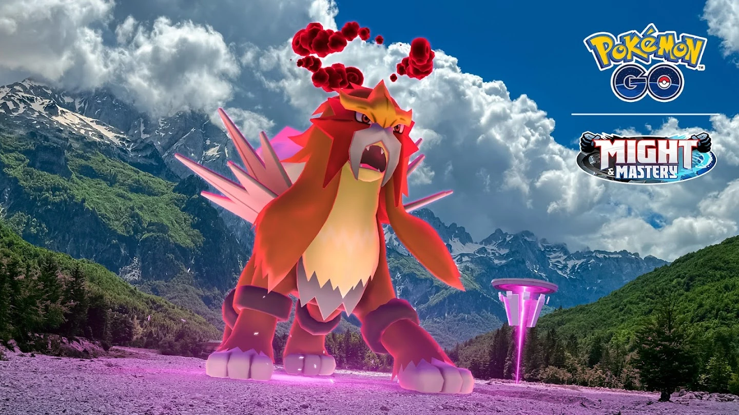 Entei Dynamax se ramène tout feu tout flamme sur Pokémon GO !