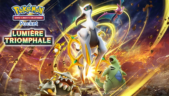 La prochaine extension de Pokémon Pocket a été dévoilée : Lumière Triomphale !