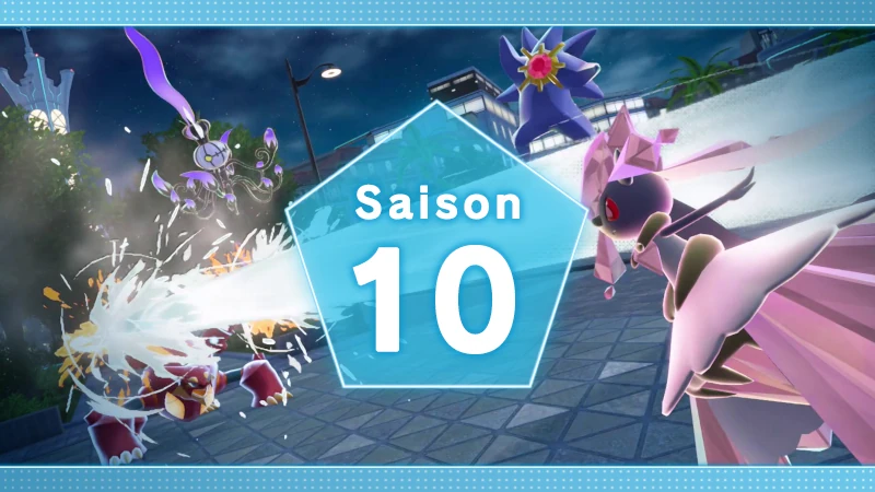La saison 10 des combats classés de Légendes Pokémon : Z-A arrive bientôt ! Préparez-vous !