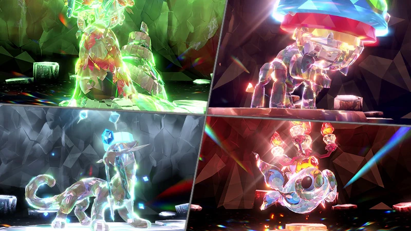 Nouvelles apparitions massives, raids shiny et codes sur Pokémon Écarlate et Violet !