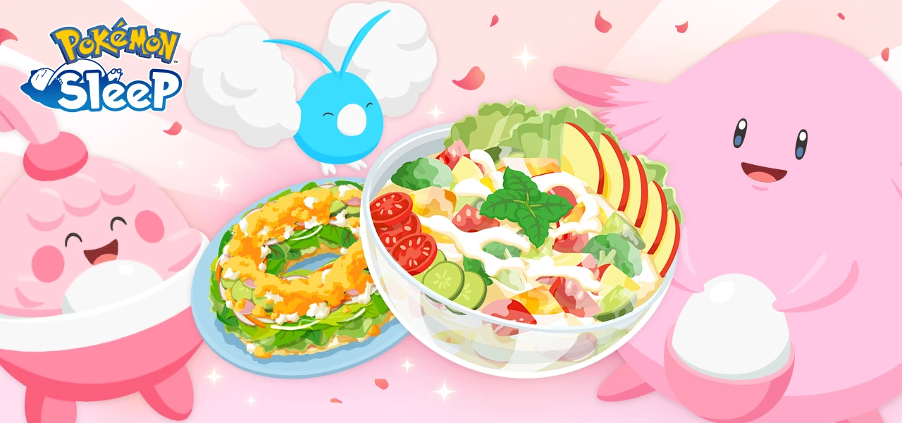 Participez à la Fête du printemps 2025 sur Pokémon Sleep avec un nouvel évènement et de nouveaux Pokémon !