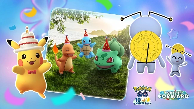 Pokémon GO : célébrons les 10 ans !