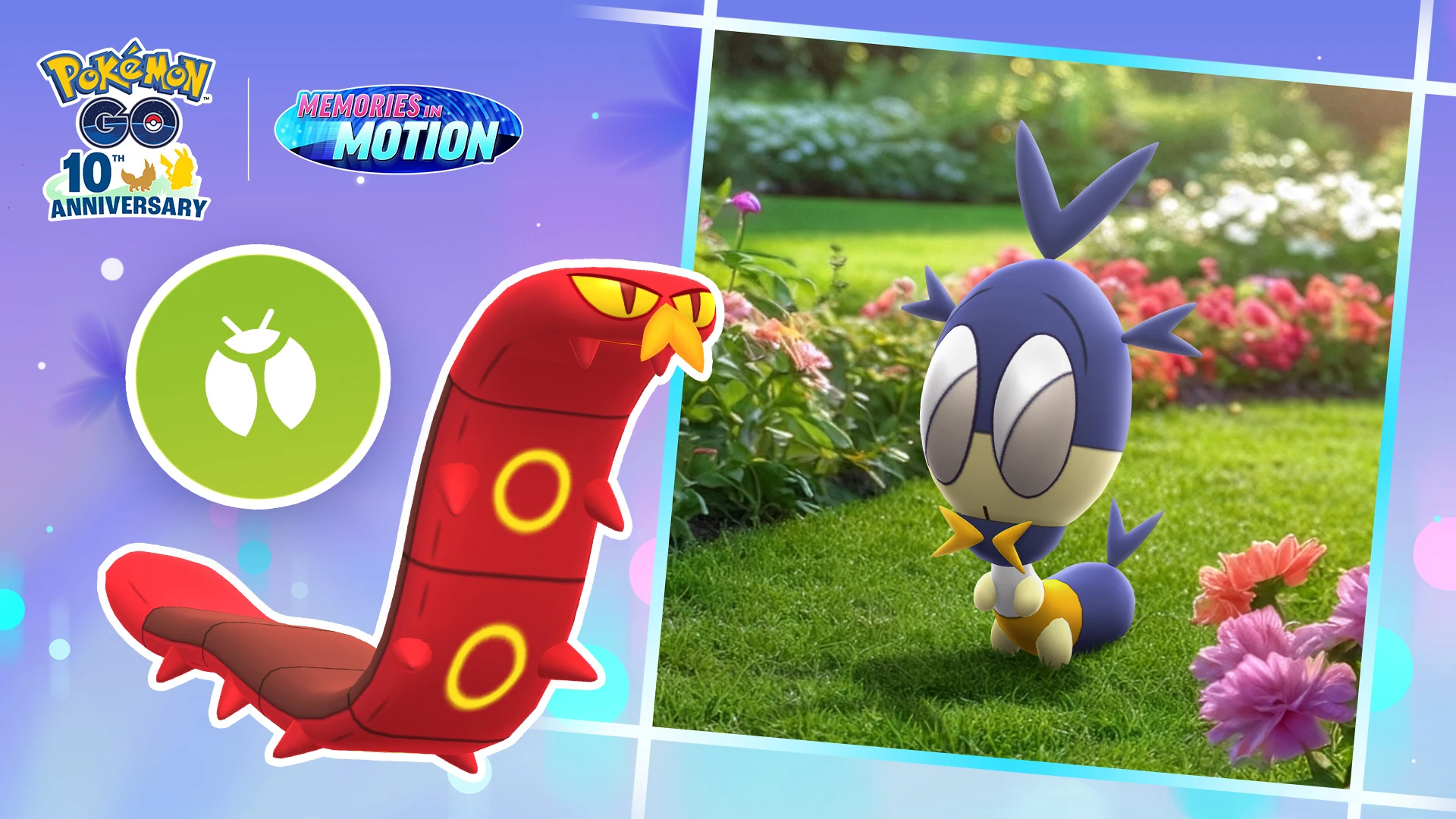 Pokémon GO : l'évènement Insectomania fait son grand retour avec l'arrivée de Larvadar dans le jeu !