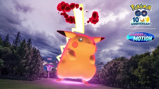 Pokémon GO : Pikachu Gigamax arrive !